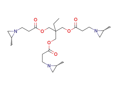trimethylolpropane tris(2-methyl-1-aziridinepropionate)