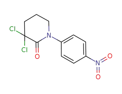 3,3-dichloro-1-(4-nitrophenyl)piperidine-2-one