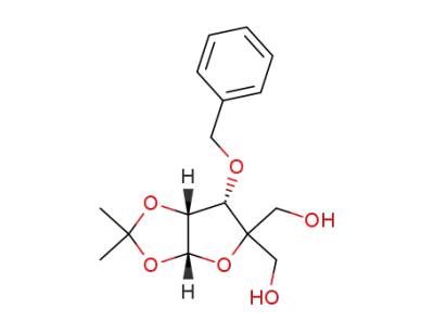 1,2-O-isopropylidene-3-O-benzyl-4-hydroxymethyl-α-D-ribofuranose